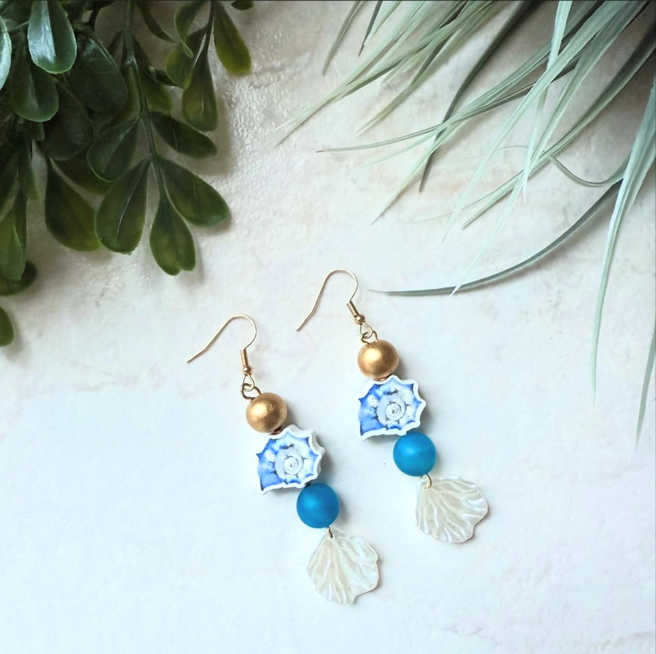 Seashells and sea glass
